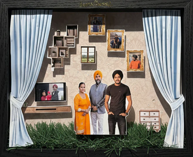 Large Size 3D Frame