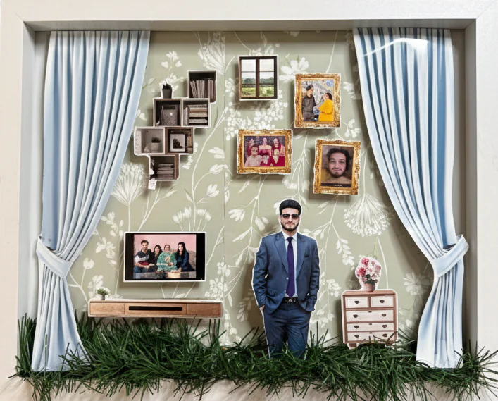 Large Size 3D Frame