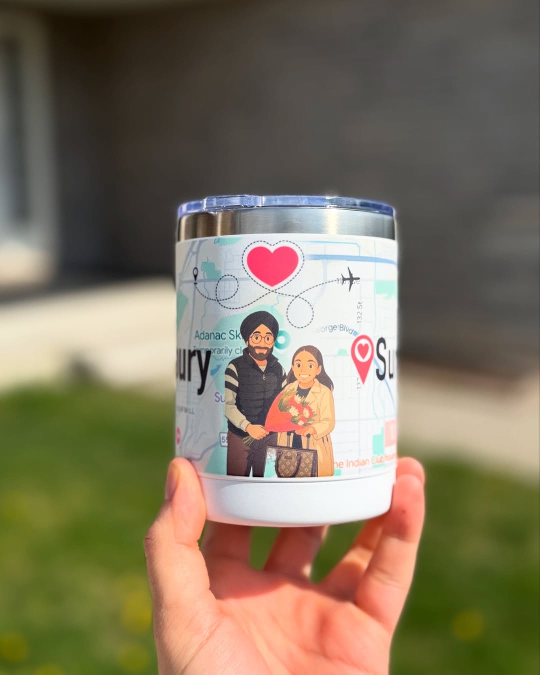 Long distance Mug (Stainless steel)