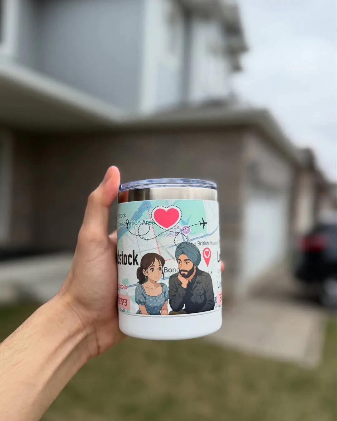 Long distance Mug (Stainless steel)