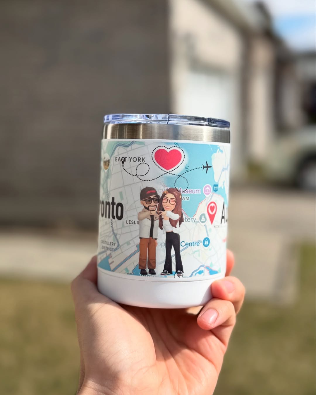 Long distance Mug (Stainless steel)